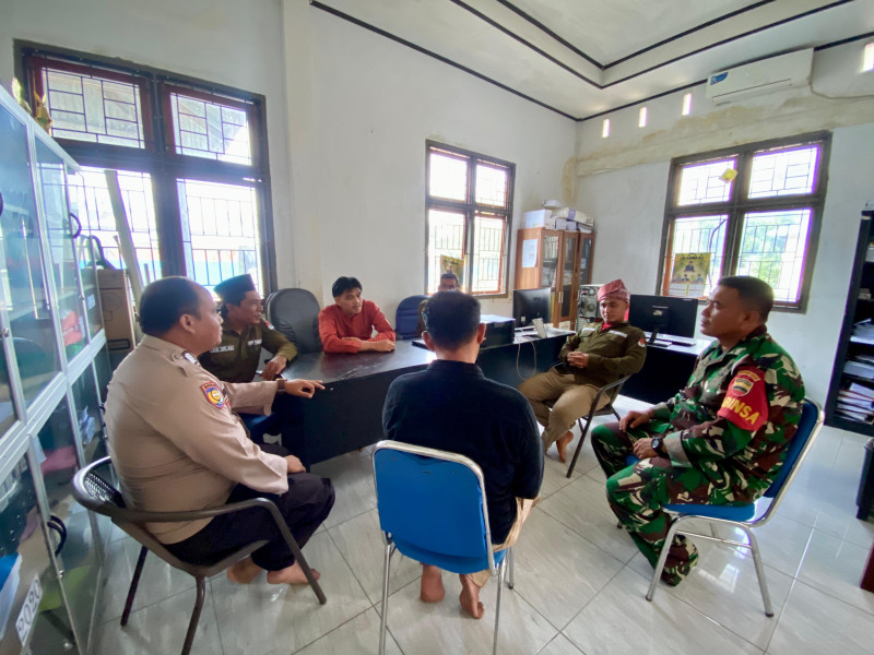 Cooling System, Bhabinkamtibmas Pengalihan Sambangi Kantor PPS