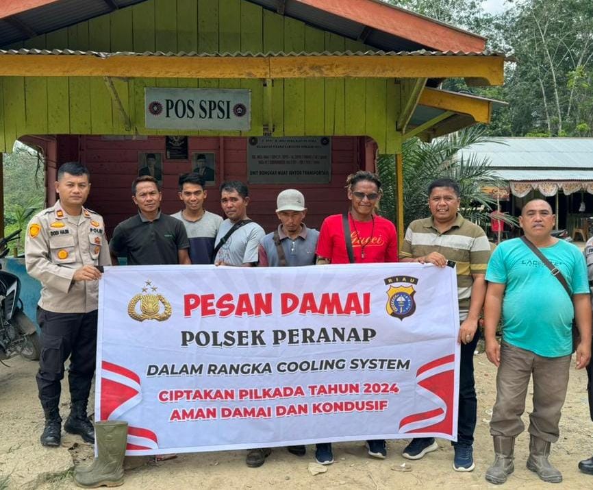 PUK SPTI Desa Katipo Pura Jadi Sasaran Cooling System Polsek Peranap