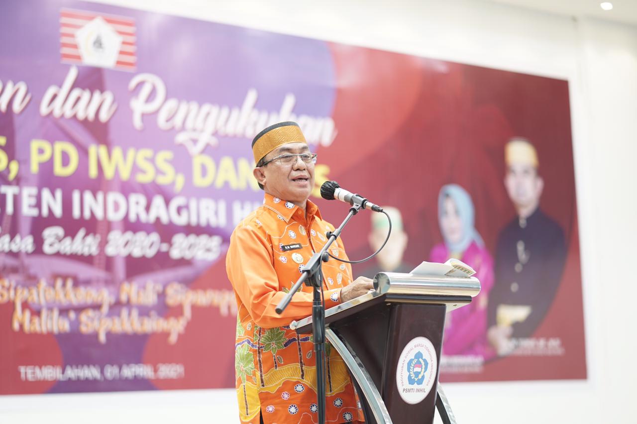 Buka Pelantikan KKSS, Bupati Inhil HM Wardan : KKSS Punya Peran Penting Dalam Membangun Inhil Lebih Maju