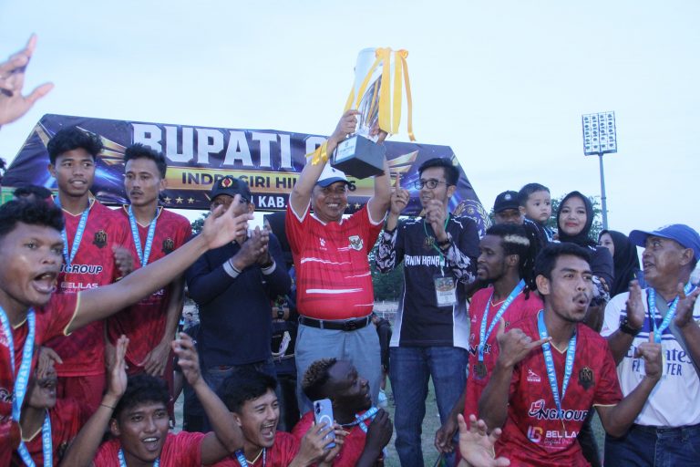 Bupati Herman Resmi Tutup Turnamen Sepak Bola Bupati Cup 2026