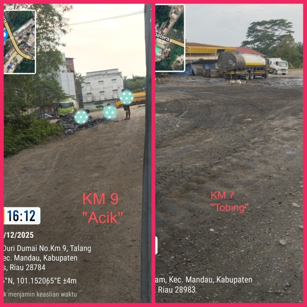 Maraknya Gudang Lokasi CPO ilegal di Bathin Solapan Berdiri Dengan 