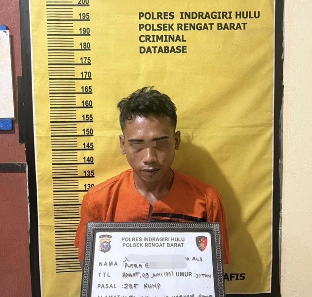 Pemuda di Inhu Rudapaksa Ibu Rumah Tangga dan Ancam Korban dengan Pisau, Polisi Langsung Ringkus Pelaku