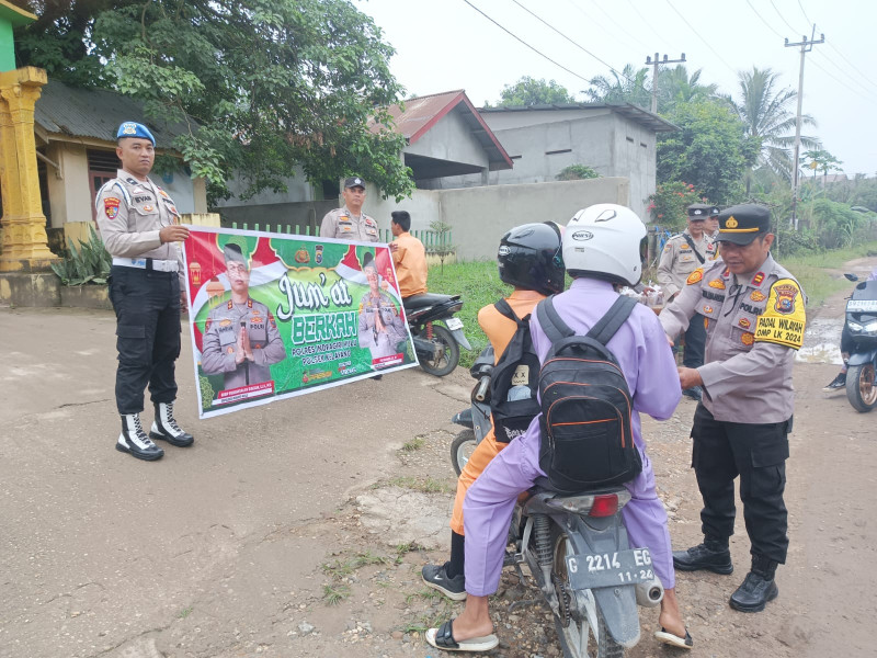 Pesan Damai Ala-Ala Polsek Kelayang ke Milenial