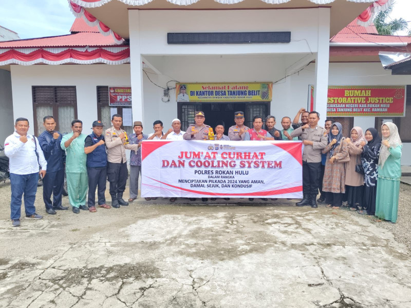 Kasat Binmas Polres Rohul Ajak Masyarakat Wujudkan Pilkada Damai