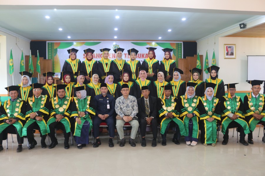 Bupati Indragiri Hilir Diwakili Staf Ahli Bupati Hadiri Sidang Senat Terbuka Wisuda XXIX STAI Auliaurrasyidin