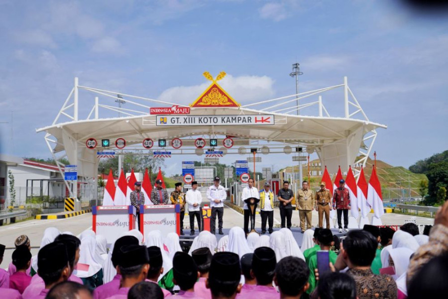 Sah Diresmikan, Tol Bangkinang-XIII Koto Kampar Telan Anggaran 4,8 Triliun Rupiah