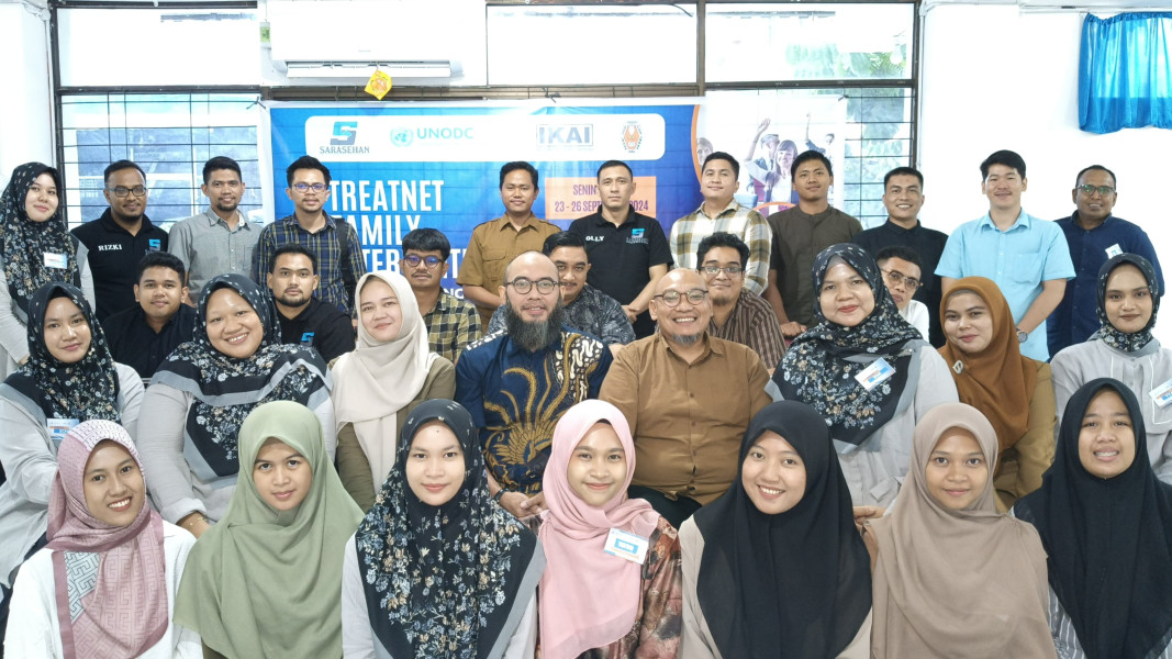 Yayasan Sarasehan Gelar Treatnet Family Intervention Training, Gandeng Badan PBB Dan Konselor Nasional