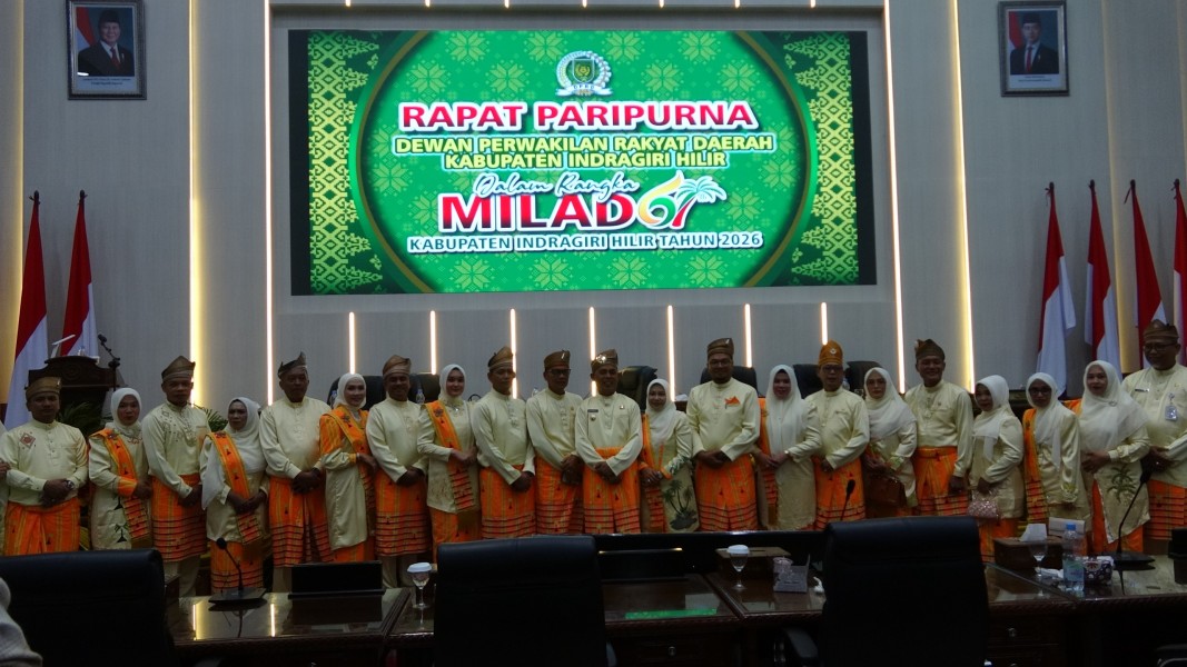 Ketua DPRD Inhil Iwan Taruna: Milad ke-61 Jadi Momentum Perkuat Marwah dan Persatuan Daerah