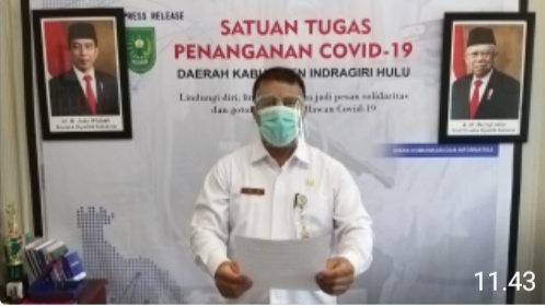 Covid 19 Di Inhu Belum Menurun, Tugas Gugus Menghimbau Tetap Waspada