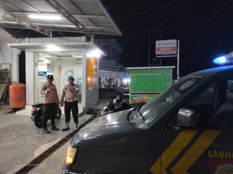 Hadirkan Rasa Aman, Polsek Tempuling Rutin Giat Patroli Malam