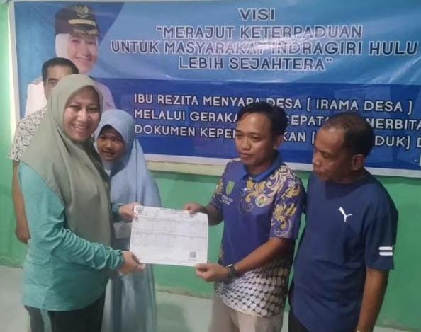 Irama Desa di Kecamatan Lubuk Batu Jaya Berikan Layanan Administrasi Berbasis Digital