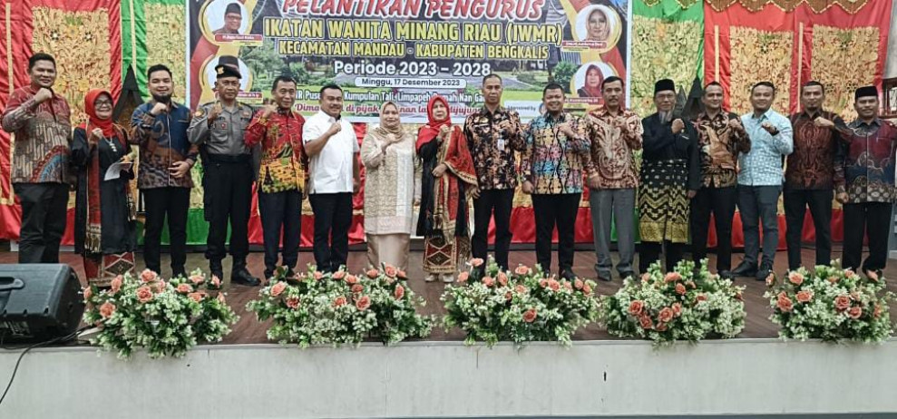 Bupati Kasmarni Ucapkan Tahniah Atas Pelantikan IWMR Mandau, Ajak Berkontribusi Bangun Bengkalis