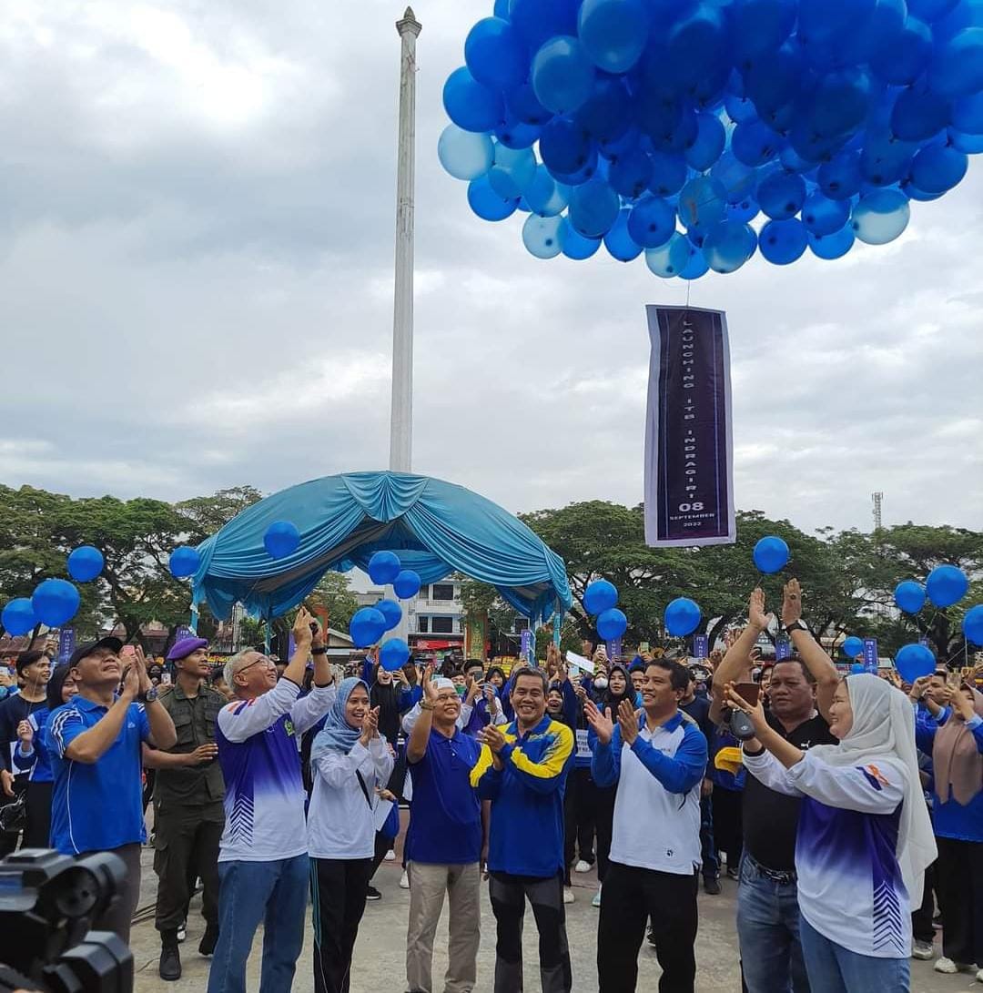 Wakili Bupati Inhu, Asisten Pemerintahan dan Kesra Launching ITB Indragiri