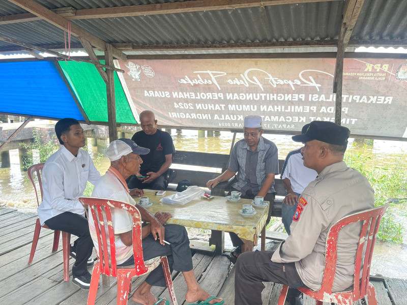 Wujudkan Kamtibmas yang Aman Selama Pilkada, Personel Polsek Kuindra Rutin Cooling System