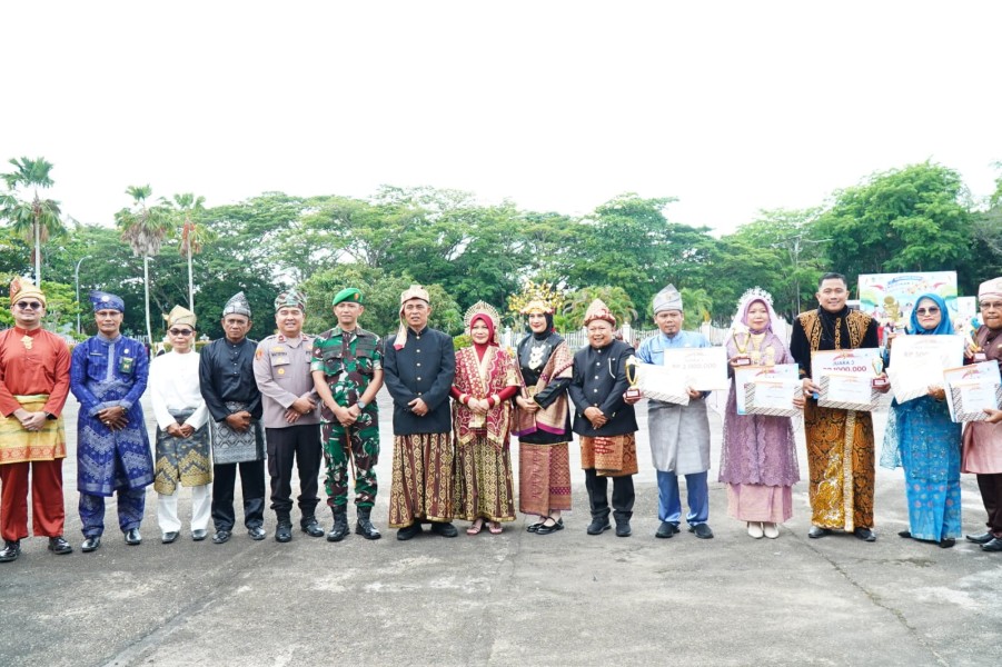 Dandim 0314/Inhil Hadiri Upacara Hardiknas Tahun 2026