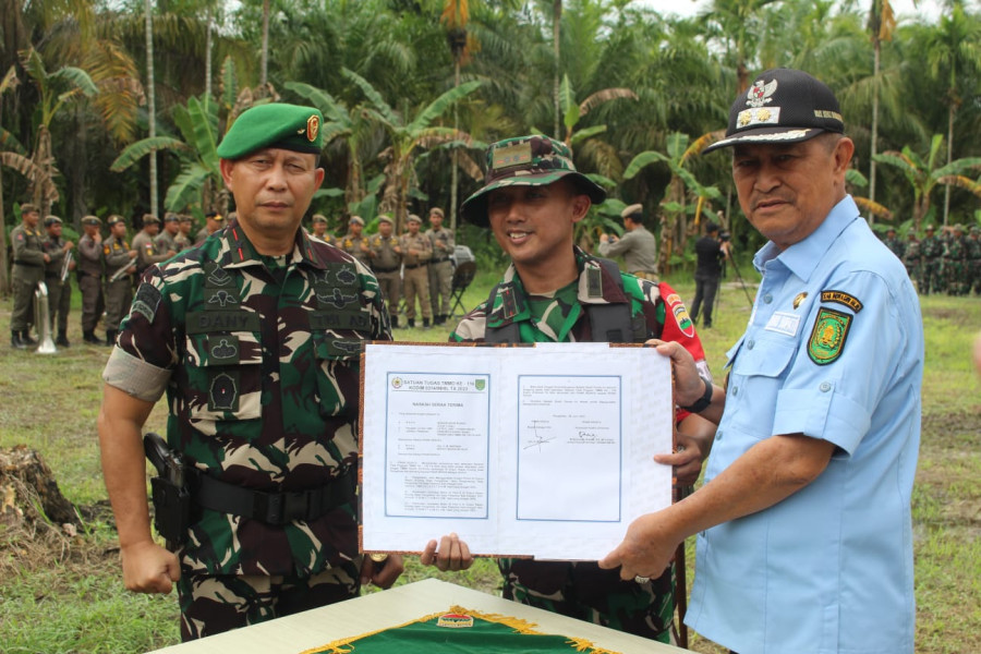 Danrem 031/WB Resmi Tutup TMMD ke -116 Kodim 0314/Inhil