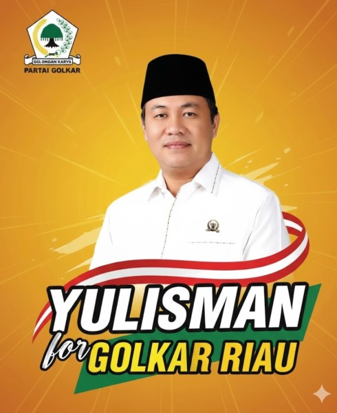 ‎Yulisman Pimpin Golkar Riau 2025–2030: Awal Babak Baru Pohon Beringin di Bumi Lancang Kuning